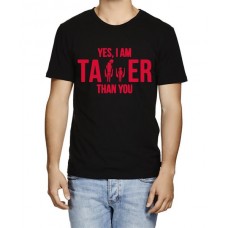 Yes, I Am Taller Than You Graphic Printed T-shirt