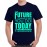 Your Future Is Created By What You Do Today Not Tomorrow Graphic Printed T-shirt
