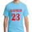 23 Warrior Graphic Printed T-shirt