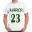 23 Warrior Graphic Printed T-shirt
