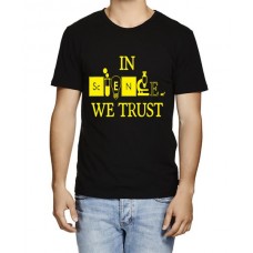 In Science We Trust Graphic Printed T-shirt