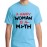 A Happy Woman Is A Myth Graphic Printed T-shirt