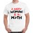 A Happy Woman Is A Myth Graphic Printed T-shirt