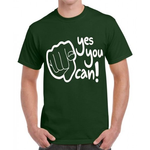Yes You Can Graphic Printed T-shirt