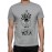 Men's Round Neck Cotton Half Sleeved T-Shirt With Printed Graphics - Yoga Hoga