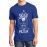 Men's Round Neck Cotton Half Sleeved T-Shirt With Printed Graphics - Yoga Hoga