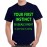 Your First Instinct Is Usually Right So Just Keep On Walking Graphic Printed T-shirt