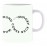 Karma Sky Blue Ceramic Printed Mug