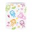 Kids Multi Colour Pattern Ceramic Printed Mug