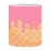 Pink Ice Cream Cone Ceramic Printed Mug