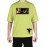 Men's Asta Black Graphic Printed Oversized T-shirt