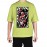 Men's Black Asta Graphic Printed Oversized T-shirt