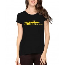 Bride Squad Graphic Printed T-shirt