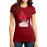 Flower Head Girl Graphic Printed T-shirt