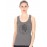 Astronaut Graphic Printed Tank Tops