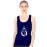 Astronaut Graphic Printed Tank Tops