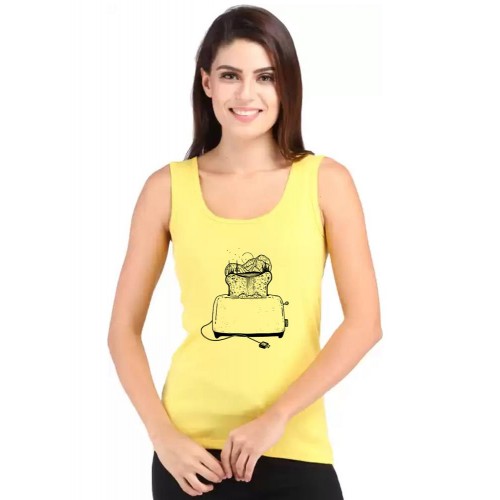 Baking Nature Graphic Printed Tank Tops