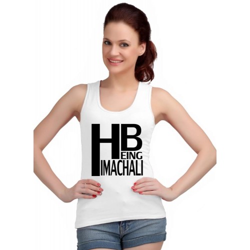 Being Himachali Graphic Printed Tank Tops
