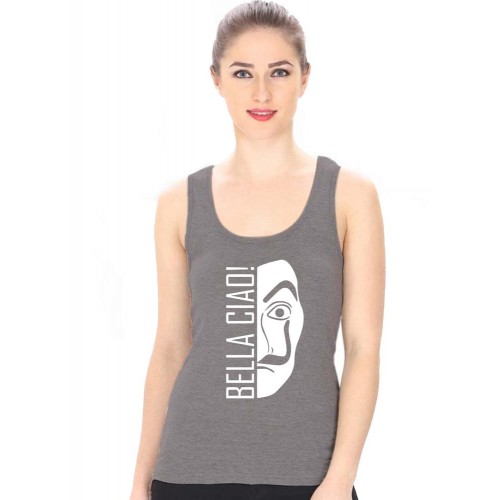 Bella Ciao Graphic Printed Tank Tops