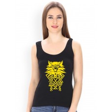 Fox Wolf Graphic Printed Tank Tops