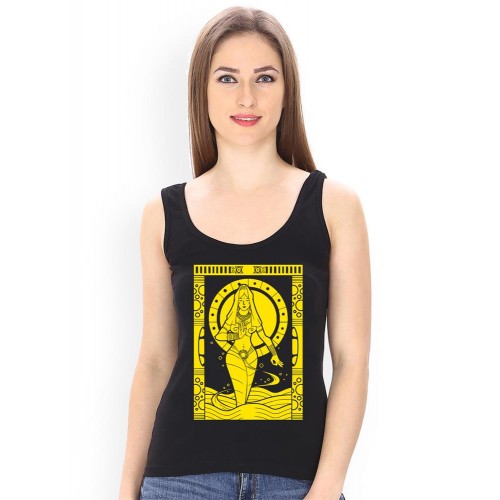 Ganga Graphic Printed Tank Tops