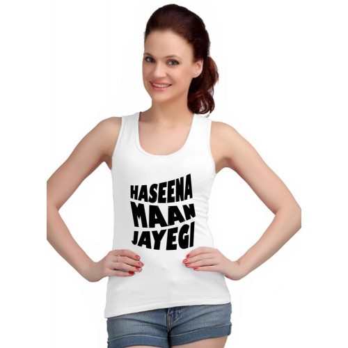 Haseena Maan Jayegi Graphic Printed Tank Tops