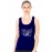 Heart Brain Hand Graphic Printed Tank Tops