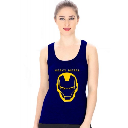 Heavy Metal Graphic Printed Tank Tops