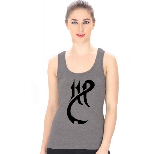 HP Letter Graphic Printed Tank Tops