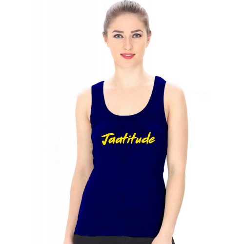 Jaatitude Graphic Printed Tank Tops
