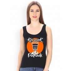 Kadak Pahadi Graphic Printed Tank Tops