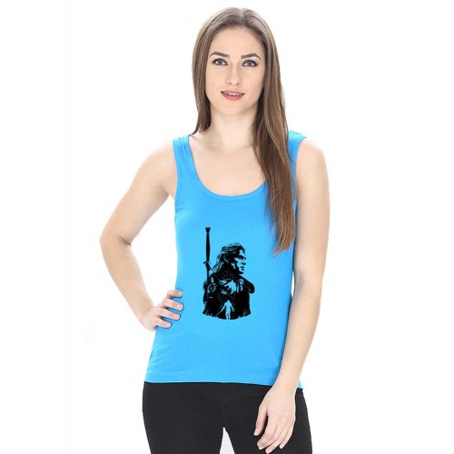 Life Witcher Graphic Printed Tank Tops