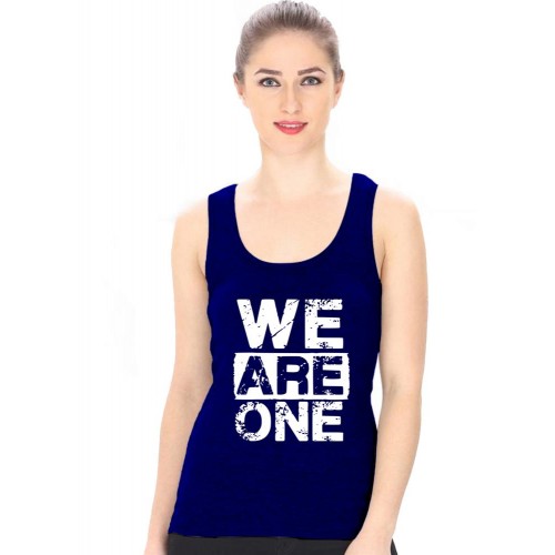 We Are One Graphic Printed Tank Tops
