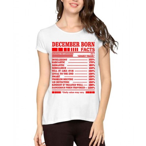 December Birthday Graphic Printed T-shirt