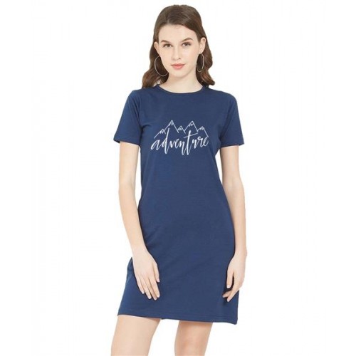 Adventure Graphic Printed T-shirt Dress