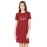 Adventure Graphic Printed T-shirt Dress