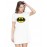 Batman Graphic Printed T-shirt Dress