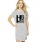 Being Himachali Graphic Printed T-shirt Dress