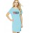 Believe In Yourself Graphic Printed T-shirt Dress