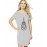 Bulb Fish Graphic Printed T-shirt Dress