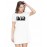 Dad The Veteran The Myth The Legend Graphic Printed T-shirt Dress