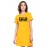 Dad The Veteran The Myth The Legend Graphic Printed T-shirt Dress