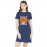 Kadak Pahadi Graphic Printed T-shirt Dress