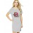 No More Rule Graphic Printed T-shirt Dress
