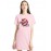 No More Rule Graphic Printed T-shirt Dress