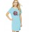 No More Rule Graphic Printed T-shirt Dress