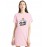 Adventure Awaits Graphic Printed T-shirt Dress