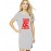 You And Me Love Graphic Printed T-shirt Dress