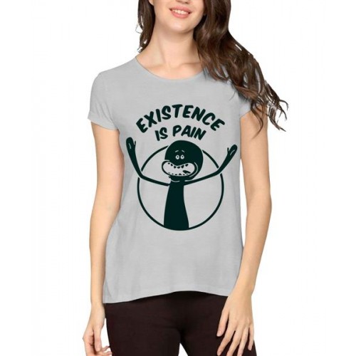 Existence Is Pain Graphic Printed T-shirt