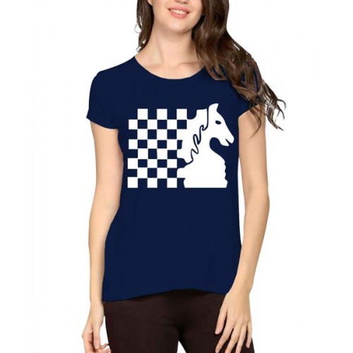 Chess Knight Graphic Printed T-shirt